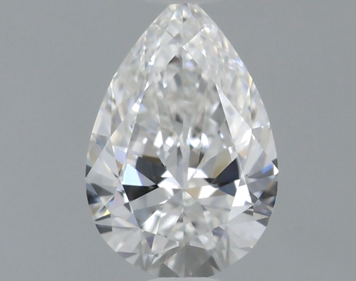 0.3 carat E-VVS2 Natūralus Pear Deimantas (1)
