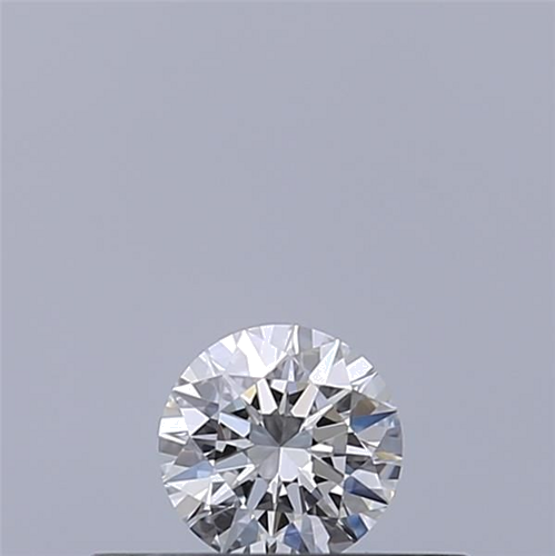 0.18 carat E-VVS1 Excellent cut Natūralus Round Deimantas (1)