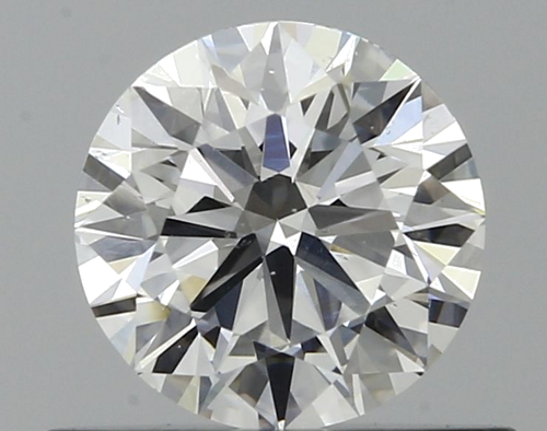 0.5 carat F-SI1 Very Good cut Natūralus Round Deimantas (1)