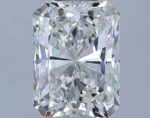 0.51 carat H-VVS1 Natūralus Radiant Deimantas (1)