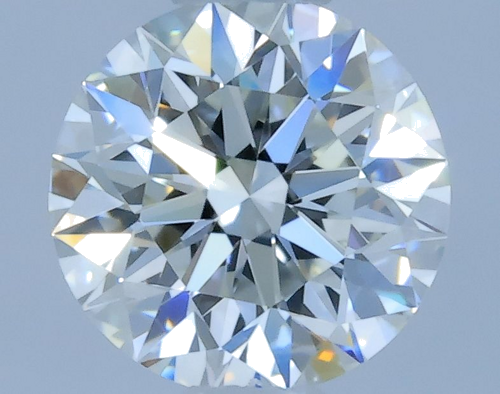 0.43 carat H-VVS1 Excellent cut Natūralus Round Deimantas (1)