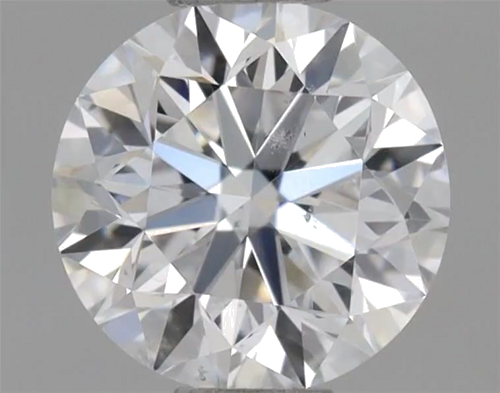 0.45 carat D-SI1 Very Good cut Natūralus Round Deimantas (1)