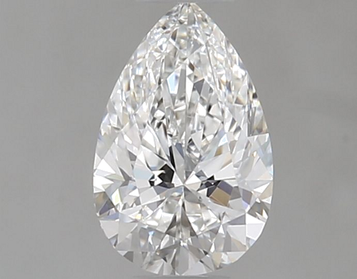 0.4 carat F-VVS1 Natūralus Pear Deimantas (1)
