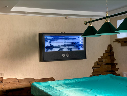 Ginklų seifas su neperšaunamu stiklu Griffon GD.840.E GLASS WALL (217 kg) (12)