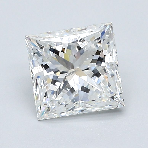 1.9 carat G-SI2 Natūralus Princess Deimantas (1)