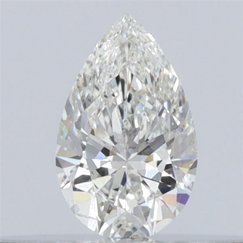 0.34 carat G-SI1 Natūralus Pear Deimantas (1)