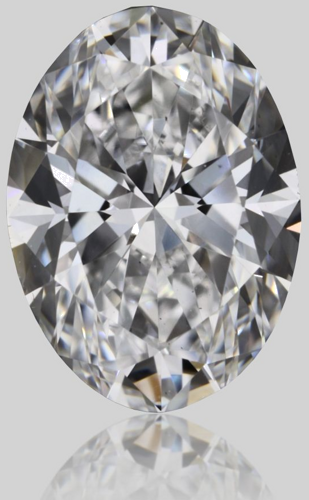 0.7 carat D-VS1 Natūralus Oval Deimantas (1)