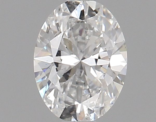 0.4 carat D-SI1 Natūralus Oval Deimantas (1)