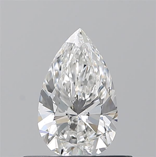 0.5 carat F-VS1 Natūralus Pear Deimantas (1)
