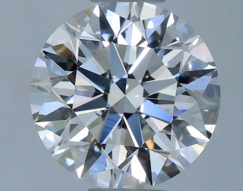 0.55 carat F-VVS1 Excellent cut Natūralus Round Deimantas (1)