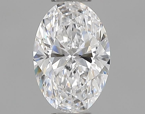0.35 carat D-VVS2 Natūralus Oval Deimantas (1)