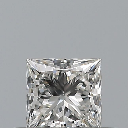 0.3 carat G-VVS1 Natūralus Princess Deimantas (1)