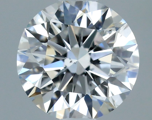 0.51 carat E-SI2 Excellent cut Natūralus Round Deimantas (1)