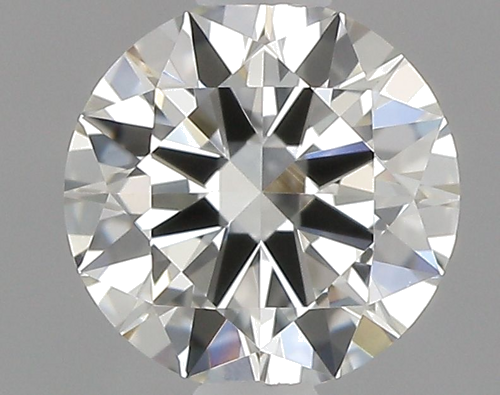 0.53 carat K-IF Excellent cut Natūralus Round Deimantas (1)