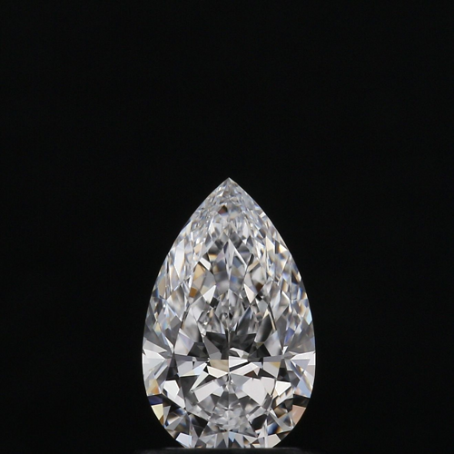0.72 carat D-IF Natūralus Pear Deimantas (1)