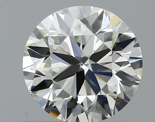 0.5 carat I-VVS2 Very Good cut Natūralus Round Deimantas (1)
