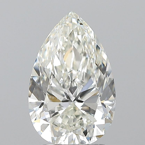 2.01 carat I-SI1 Natūralus Pear Deimantas (1)