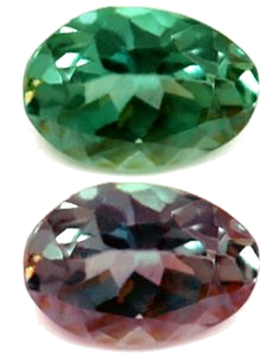 0.3 carat GREEN Oval Alexandrite (1)