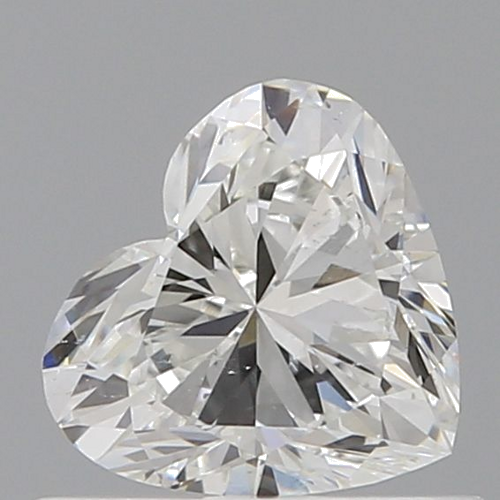 0.5 carat G-SI1 Natūralus Heart Deimantas (1)