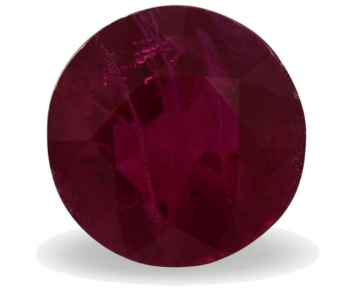 0.5 carat RED Round Rubinas (1)