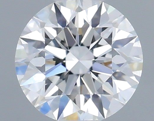 0.35 carat E-VVS1 Excellent cut Natūralus Round Deimantas (1)