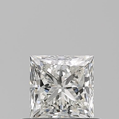 0.61 carat H-VVS1 Natūralus Princess Deimantas (1)