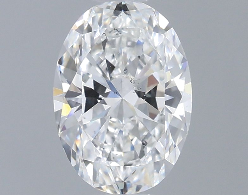 0.7 carat D-SI1 Natūralus Oval Deimantas (1)