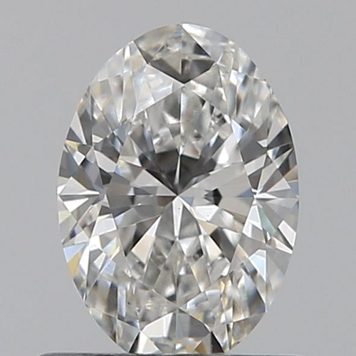 0.6 carat G-VS1 Natūralus Oval Deimantas (1)