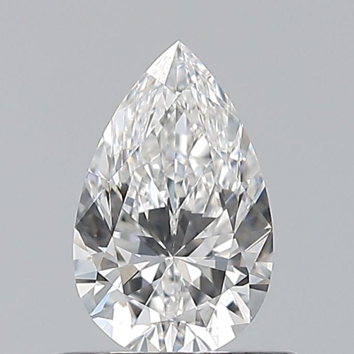 0.55 carat E-VVS2 Natūralus Pear Deimantas (1)