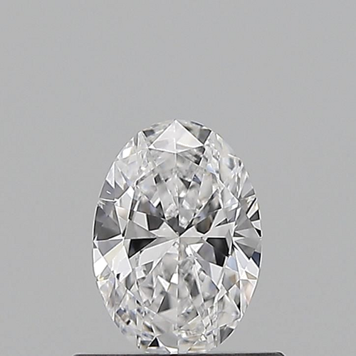 0.5 carat D-VS2 Natūralus Oval Deimantas (1)