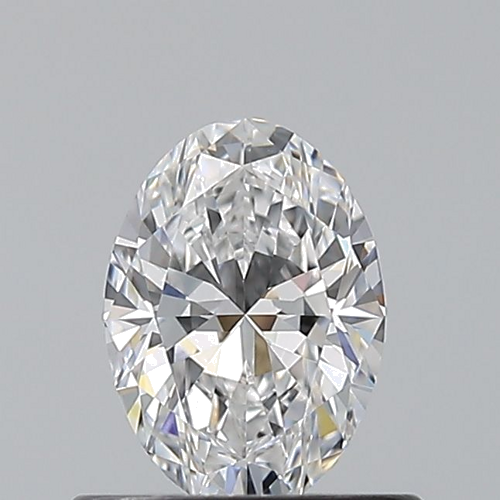 0.54 carat D-VVS2 Natūralus Oval Deimantas (1)
