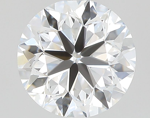 0.5 carat E-VVS2 Very Good cut Natūralus Round Deimantas (1)