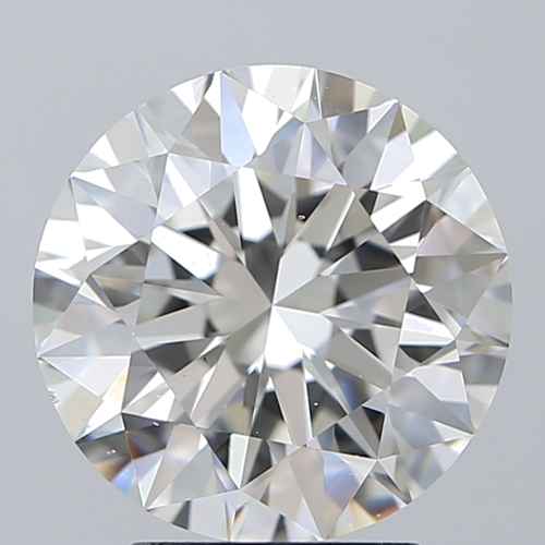 3.51 carat I-VS2 Excellent cut Natūralus Round Deimantas (1)
