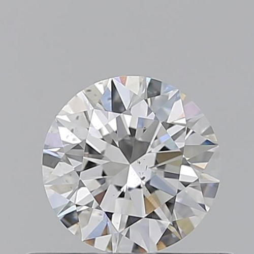 0.5 carat F-SI1 Excellent cut Natūralus Round Deimantas (1)