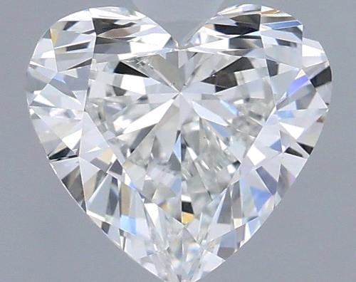 0.9 carat G-VS2 Natūralus Heart Deimantas (1)