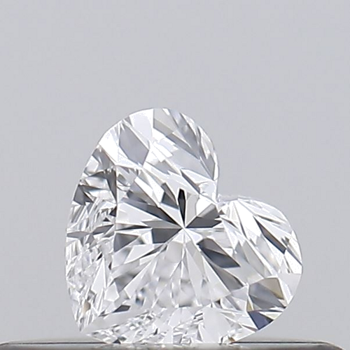 0.21 carat D-VVS1 Natūralus Heart Deimantas (1)