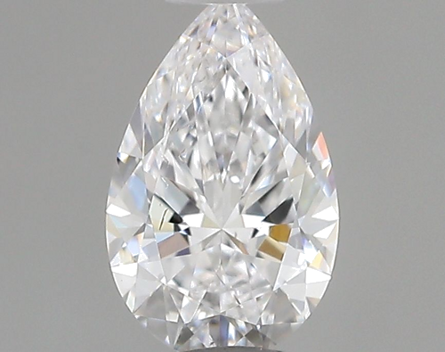 0.5 carat D-SI2 Natūralus Pear Deimantas (1)