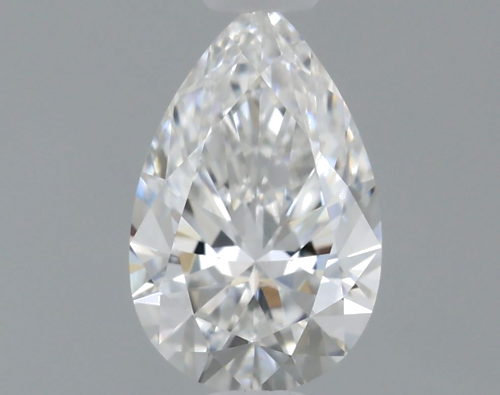 0.32 carat E-VVS2 Natūralus Pear Deimantas (1)