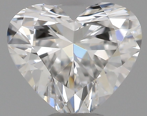 0.38 carat E-VS2 Natūralus Heart Deimantas (1)