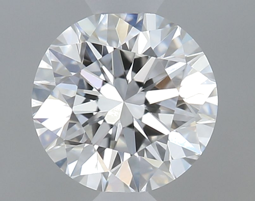 0.5 carat F-VVS2 Excellent cut Natūralus Round Deimantas (1)