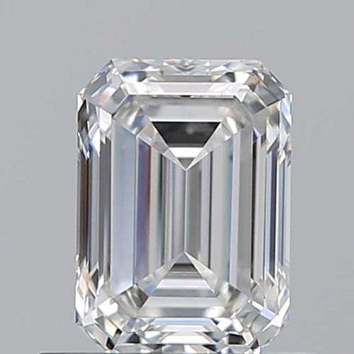0.8 carat F-VVS2 Natūralus Emerald Deimantas (1)