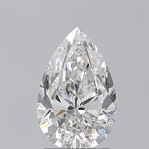 2.03 carat E-SI2 Natūralus Pear Deimantas (1)