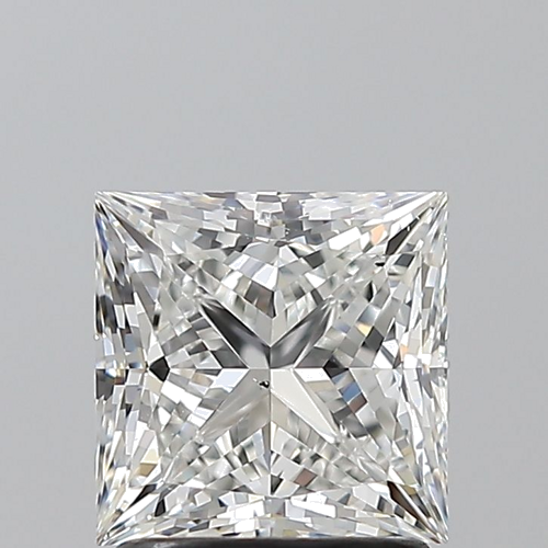 1.7 carat G-SI1 Natūralus Princess Deimantas (1)