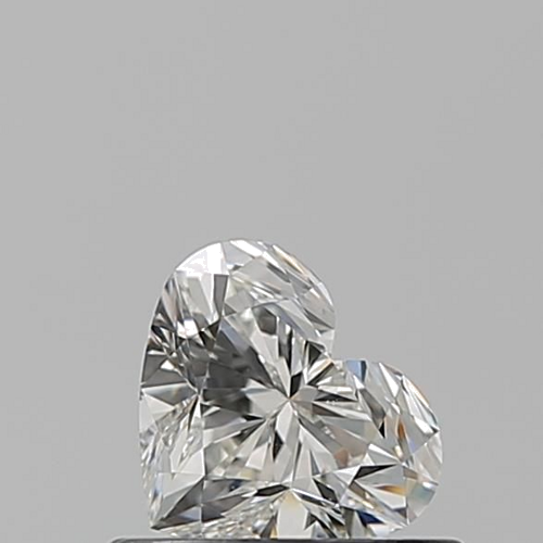 0.5 carat I-VS2 Natūralus Heart Deimantas (1)