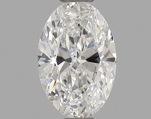 0.52 carat F-VVS2 Natūralus Oval Deimantas (1)