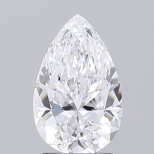 2.02 carat D-VS2 Natūralus Pear Deimantas (1)