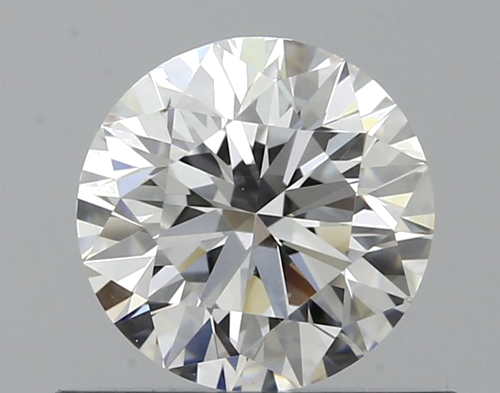 0.52 carat E-SI1 Excellent cut Natūralus Round Deimantas (1)