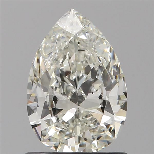 0.72 carat J-VS2 Natūralus Pear Deimantas (1)