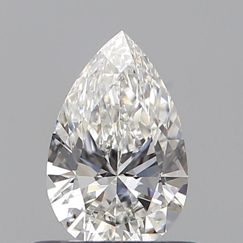 0.5 carat G-SI1 Natūralus Pear Deimantas (1)