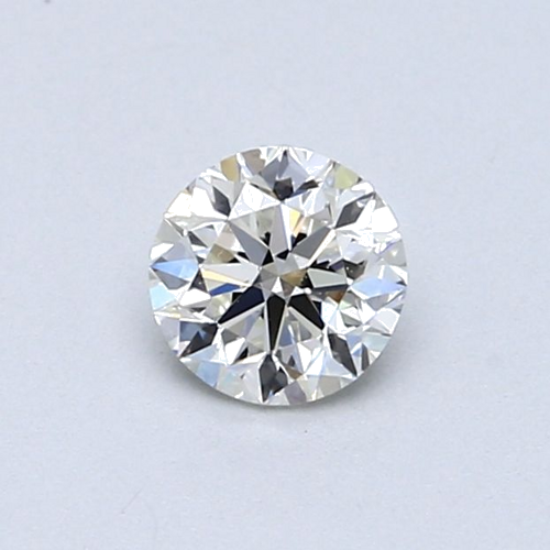 0.5 carat I-VVS2 Very Good cut Natūralus Round Deimantas (1)